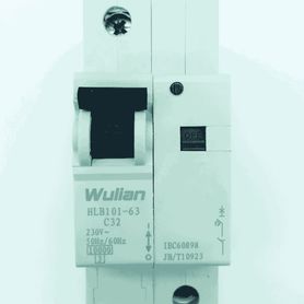 wulian smartairswitch  pastilla térmica inteligente  30 amp  medidor de consumo  administracion y control desde celular a trave