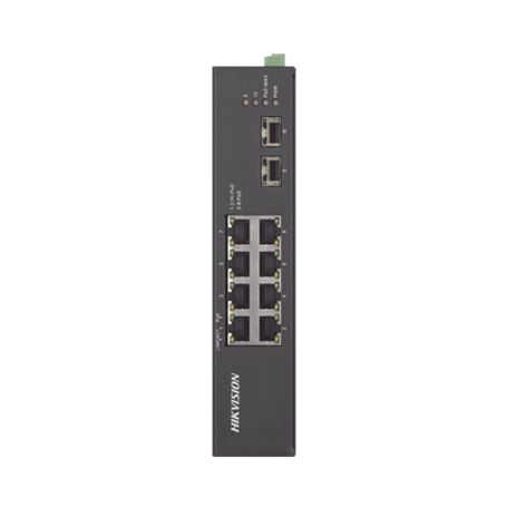 switch industrial no administrable gigabit  6 puertos gigabit poe 30 w  2 puertos gigabit poe 60 w  2 puertos sfp  120 w total 