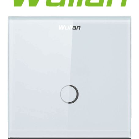 Wulian Switcht1l  Apagador Inteligente / Touch Conexión L / 1 Botón / 10 Amp /  Zigbee / Carga Minima 15 Watts
