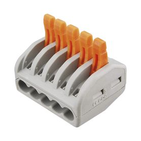 conector compacto para 1 cable de entrada 4 cables de salida  cables compatibles 12awg28awg213310
