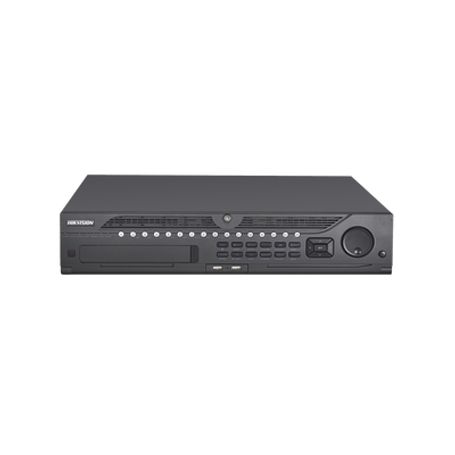 dvr 32 canales turbohd  32 canales ip  8 megapixel  8 bahias de disco duro  16 canales de audio  videoanalisis  16 entradas de 