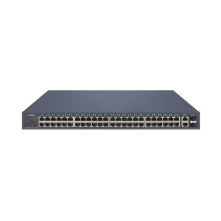 switch poe  monitoreable  48 puertos 101001000 mbps poe  2 puertos 101001000 mbps uplink  2 puertos sfp  470 watts totales