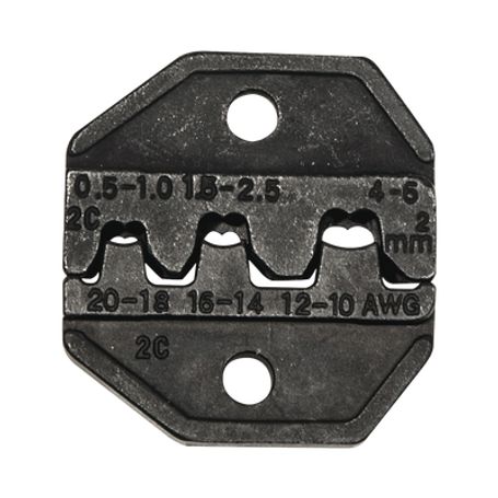 matriz ponchadora terminales  sin aislamiento o de cilindro abierto 1020 awg compatible con pinza ponchadora vdv200010