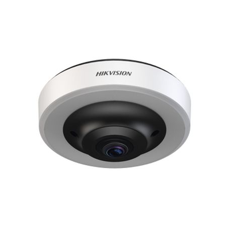 fisheye ip 12 megapixel 4k  para detección de espacios de estacionamiento  16 espacios ocupados o libres  interior   poe  color