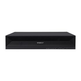 nvr de 16 canales  32mp  hasta 4 discos duros  switch poe 16 puertos  wisenet p2p  h265  wisestream  incluye 24tb de almacenami
