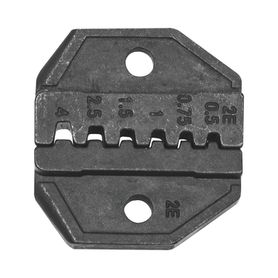 matriz ponchadora férulas ferrule  aisladas sin aislamiento o de terminal de clavija compatible con pinza ponchadora vdv200010