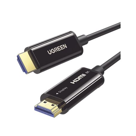 cable hdmi de 20 metros por fibra óptica 8k60hz  fibra de 4 núcleos  cobre estanado de 7 núcleos  compatible con hdmi 21  alta 