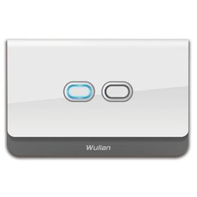 wulian switcha2ln  apagador inteligente formato americano conexión ln 2 botones   zigbee   instalación sin modificar chalupas e
