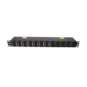 gabinete de 24 canales para montaje en rack compatible con el módulo de protección dtknetms209844