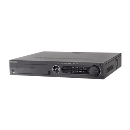 dvr 8 megapixel 4k  16 canales turbohd  8 canales ip  4 bahias de disco duro  4 canales de audio  videoanalisis  16 entradas de