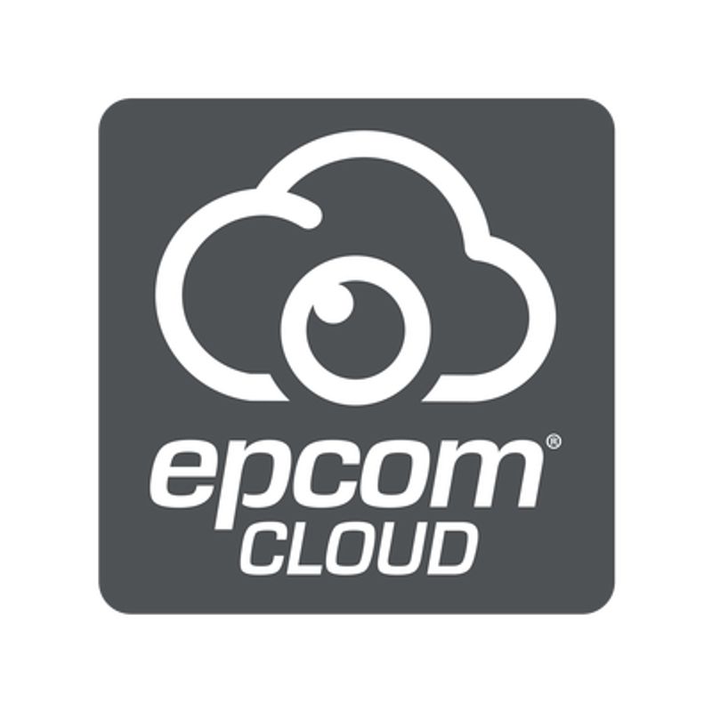 Suscripción Anual Epcom Cloud / Grabación En La Nube Para 1 Canal De Video A 4mp Con 2 Dias De Retención / Grabación Continua