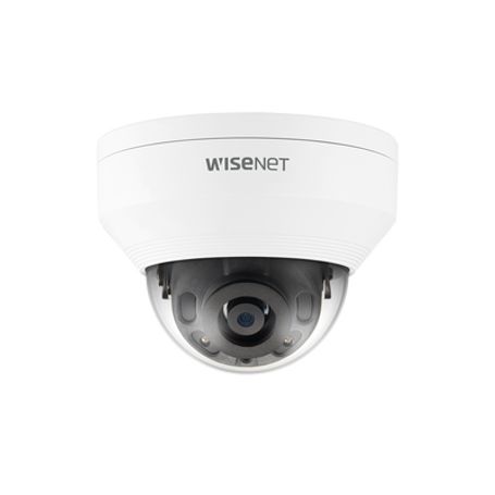 cámara ip tipo domo antivandálico 2 megapixel  lente 4 mm  ir 25 m  wdr 120db  exterior ip66  h265  wisestream