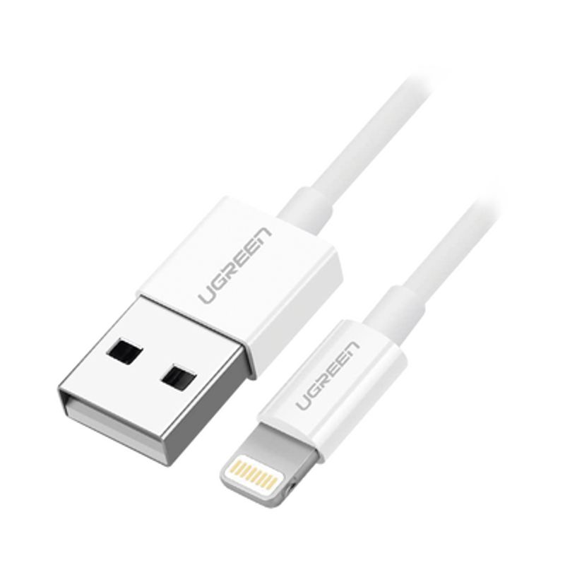 Cable Usba A Lightning / Certificado Mfi / 1 Metro / Adecuado Para Iphone Ipad Y Ipod / Carga Y Sincronización De Datos / Veloci