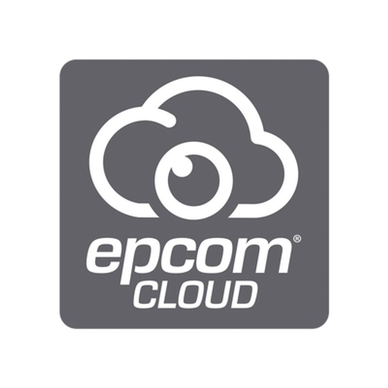Suscripción Anual Epcom Cloud / Grabación En La Nube Para 1 Canal De Video A 8mp Con 2 Dias De Retención / Grabación Continua