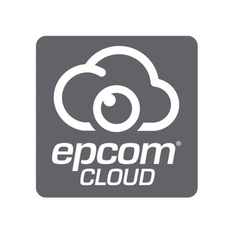 suscripción anual epcom cloud  grabación en la nube para 1 canal de video a 8mp con 30 dias de retención  grabación continua
