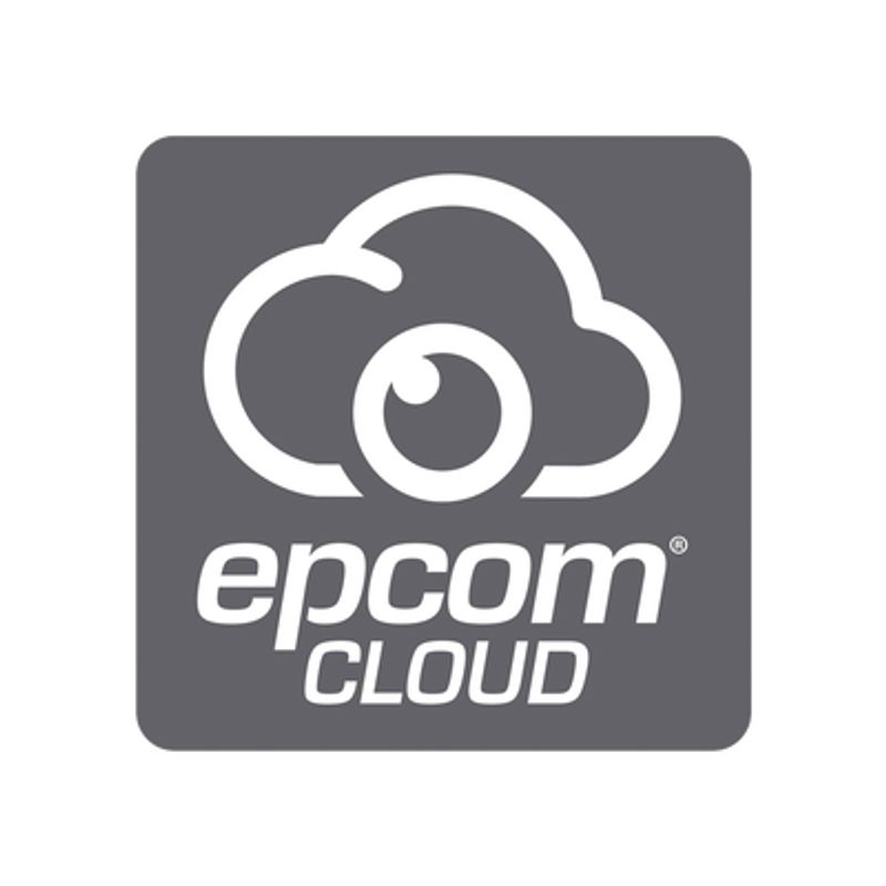 Suscripción Anual Epcom Cloud / Grabación En La Nube Para 1 Canal De Video A 8mp Con 14 Dias De Retención / Grabación Continua