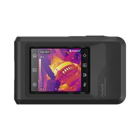 pockete  cámara termográfica portátil lente 135 mm 640 × 480  wifi  ip54  memoria interna 4 gb  hasta 4 horas de funcionamiento