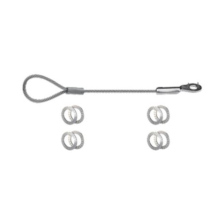 kit de cable de proteccion anticaida para camaras antiexplosion wisenet