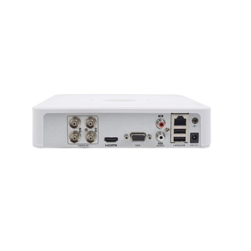 Dvr 1080p Lite Pentahibrido / 4 Canales Turbohd  1 Canal Ip / 1 Bahia De Disco Duro / H.264 / 1 Canal De Audio / Salida Full Hd