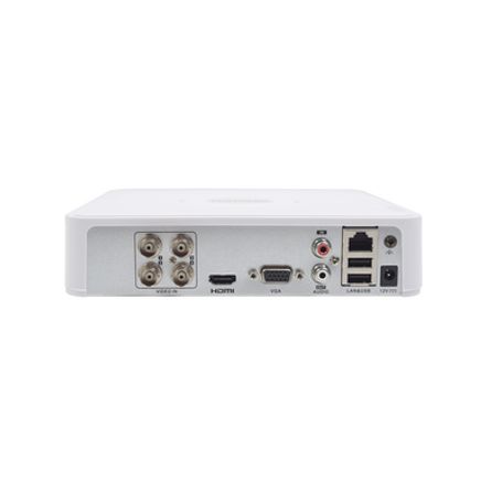 Dvr 1080p Lite Pentahibrido / 4 Canales Turbohd  1 Canal Ip / 1 Bahia De Disco Duro / H.264 / 1 Canal De Audio / Salida Full Hd