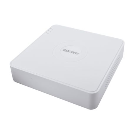 Dvr 1080p Lite Pentahibrido / 4 Canales Turbohd  1 Canal Ip / 1 Bahia De Disco Duro / H.264 / 1 Canal De Audio / Salida Full Hd
