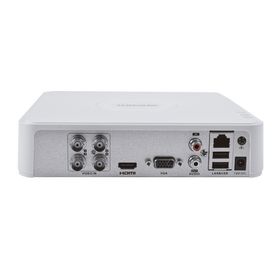 dvr 1080p lite pentahibrido  4 canales turbohd  1 canal ip  1 bahia de disco duro  h264  1 canal de audio  salida full hd157046
