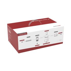 kit de videoportero ip frente de calle  monitor  memoria microsd  llamada y apertura remota desde app hikconnect  soporta 2 pue