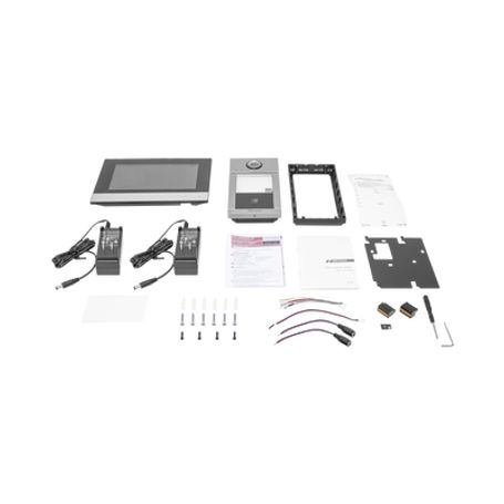 Kit De Videoportero Ip (frente De Calle  Monitor  Memoria Microsd) / Llamada Y Apertura Remota Desde App Hikconnect / Soporta 2 