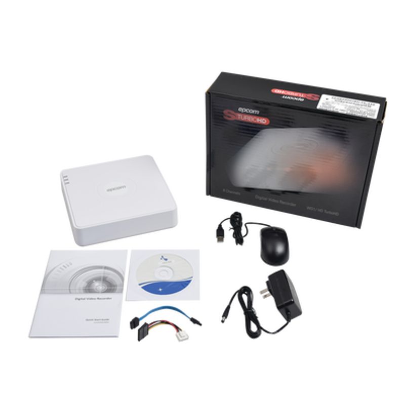 S08TURBOX Dvr 2 Megapixel 1080p Lite 8 Canales Turbohd 2 Cana