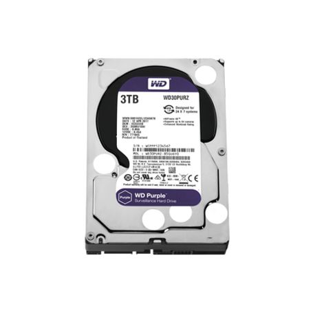 Disco Duro Purple De 3tb / 3 Anos De Garantia / Para Videovigilancia