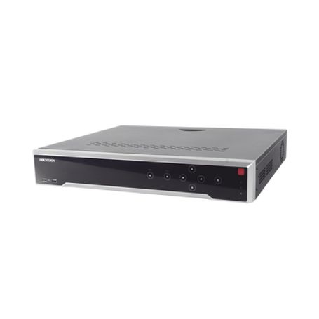 nvr 12 megapixel 4k  32 canales ip  16 puertos poe  switch poe 300 mts  hdmi en 4k  soporta pos84977