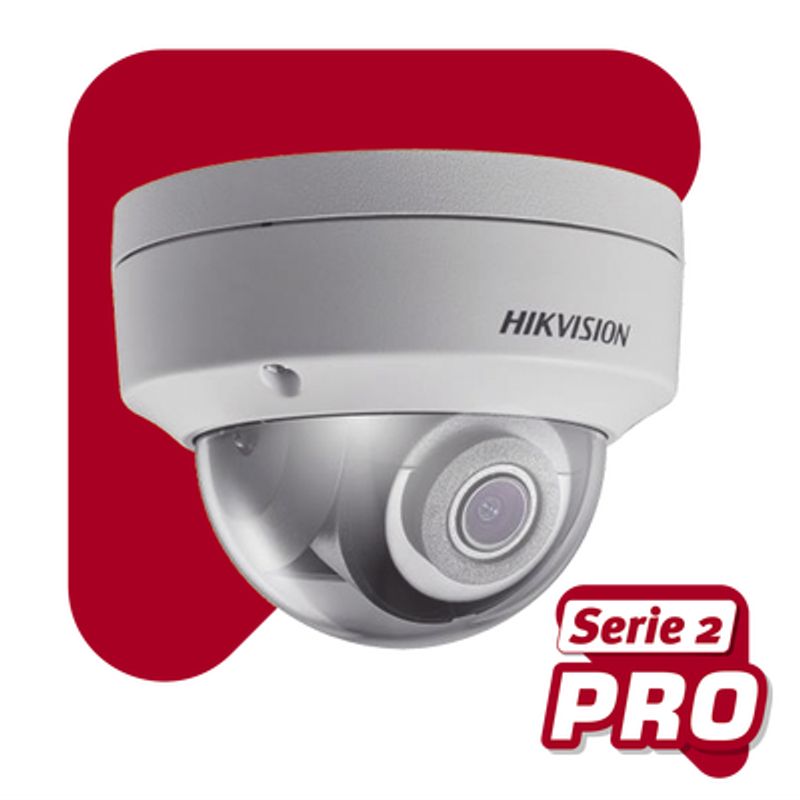 Domo Ip 2 Megapixel / Serie Pro / 30 Mts Ir Exir / Exterior Ip67 / Ik10 / Lente 2.8 Mm / Wdr 120 Db / Poe / Micro Sd / Videoanal