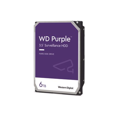 Disco Duro Purple De 6tb / 3 Anos De Garantia / Para Videovigilancia