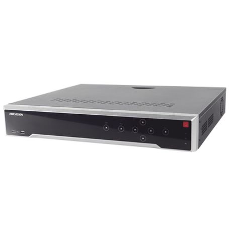 nvr 12 megapixel 4k  16 canales ip  16 puertos poe  soporta cámaras con acusense  4 bahias de disco duro  switch poe 300 mts  h