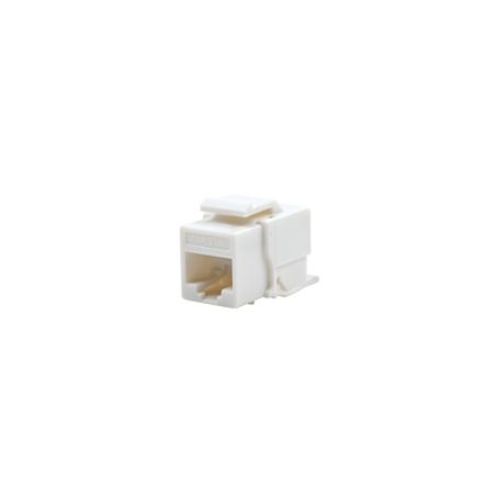 módulo jack cat6 sin herramienta toolless para faceplate keystone  color blanco