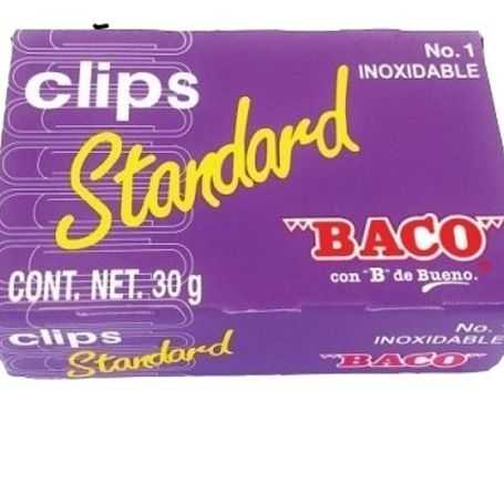clip estándar baco 12302