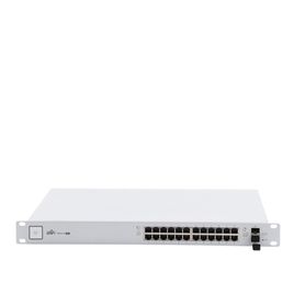 switch poe unifi capa 2 administrable de 26 puertos gigabit 24 eth poe y 2 sfp 8023 afat 500 watts throughput de 3869 mpps78265