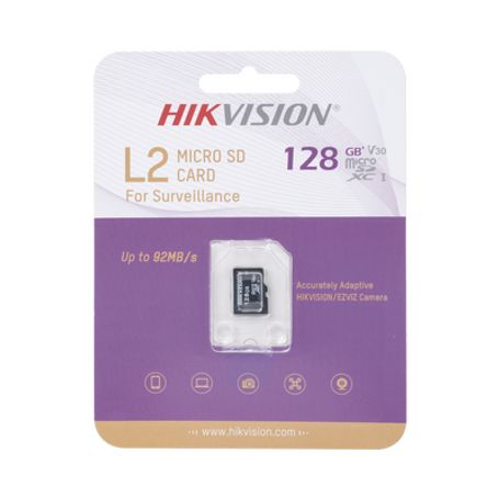 Memoria Microsd / Clase 10 De 128 Gb / Especializada Para Videovigilancia / Compatibles Con Cámaras Hikvision Memoria Microsd / Clase 10 De 128 Gb / Especializada Para Videovigilancia / Compatibles Con Cámaras Hikvision