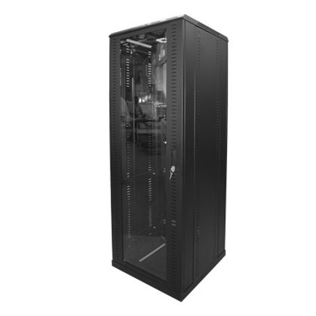 gabinete profesional para telecomunicaciones de 37ur 600 mm de ancho x 600 mm profundidad