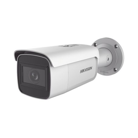 bala ip 6 megapixel  serie pro  50 mts ir exir  exterior ip67  wdr 120 db  poe  audio y alarmas  lente mot 28 a 12 mm  videoana