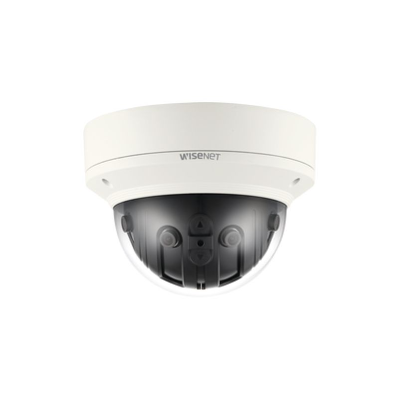 Cámara Ip 7.3 Mp Antivandálica Panorámica 180° / H.265  Wisestream / Exterior Ip66 / Ik10 / Poe