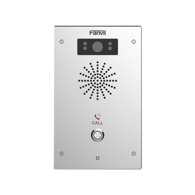 Video Intercomunicador Ip 2 Lineas Sip 2 Relevadores Con Botón Para Llamada Onvif Antivandálico Poe Ip65 E Ik10 Poe