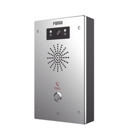 Video Intercomunicador Ip 2 Lineas Sip 2 Relevadores Con Botón Para Llamada Onvif Antivandálico Poe Ip65 E Ik10 Poe