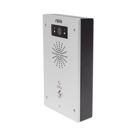 Video Intercomunicador Ip 2 Lineas Sip 2 Relevadores Con Botón Para Llamada Onvif Antivandálico Poe Ip65 E Ik10 Poe