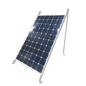 montaje de piso para 1 módulo solar ver compatibilidad galvanizado electrolitico