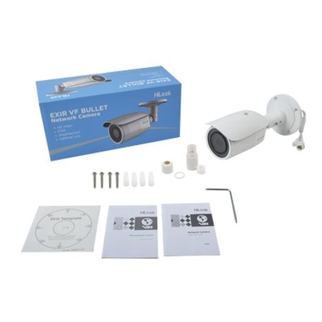 Bala Ip 2 Megapixel / Lente Motorizado 2.8  12 Mm / H.264 / 30 Mts Ir / Poe / Ip67 / Dwdr