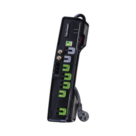 Multicontacto Con Supresor De Picos Voltaje De Entrada 125 Vca Nema 515p Con 7 Salidas Nema 515r 1950 Joules Protección Rj11 Y C Multicontacto Con Supresor De Picos Voltaje De Entrada 125 Vca Nema 515p Con 7 Salidas Nema 515r 1950 Joules Protección Rj11 Y C