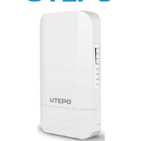 Utepo Cp2300  Cpe Para Exterior De 2.4 Ghz/ Para Enlace Punto A Punto/ Ideal Para Uso En Elevadores/ Hasta 300 Mbps/ Antena Inte