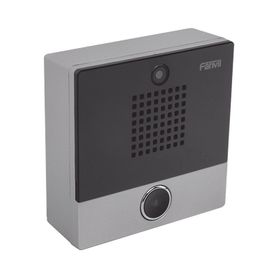 mini video intercomunicador para hoteleria y hospitales con diseno elegante poe cámara 1mpx 1 botón 1 relevador integrado de sa