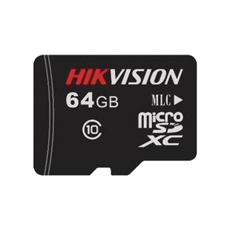 Memoria Micro Sd / Clase 10 De 64 Gb / Especializada Para Videovigilancia / Compatible Con Cámaras Hikvision